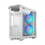Fractal Design | Torrent Compact | RGB White TG clear tint | Mid-Tower | Power supply included No | ATX - 13